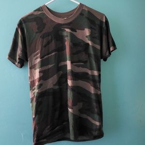 Camo print tshirt
